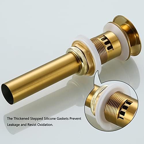 Bath Sink Drain Stopper with Overflow B_STYLE