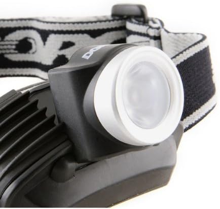 Durable 120-Lumen LED Flashlight withAdjustable Head strap Weather Resistant