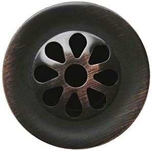 15-Inch Non-Overflow Grid Sink Drain in Oil Rubbed Bronze