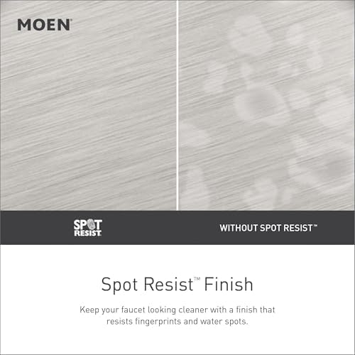 Muen Hydro Energetix Spot Resist Detachable Brushed Nickel Handheld Shower Head