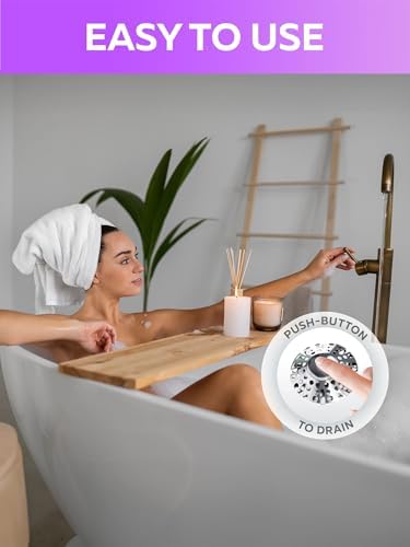 Innovative 2-in-1 Bathtub Drain Stopper