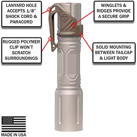 Low Profile Carry Clip Traits 1 Diameter Fast Access Rugged Retention