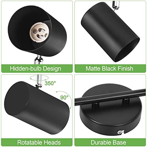 Modern 6-Light Track Lighting Kit