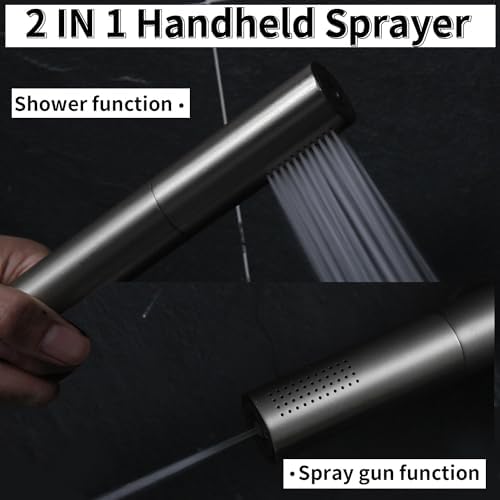 Versatile 2-in-1 Handheld Shower Head for Home Pet Cleaning