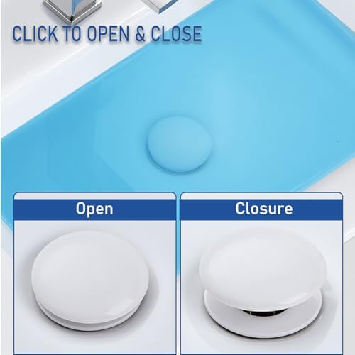Ceramic Sink Drain Stopper Effortless Odor Control