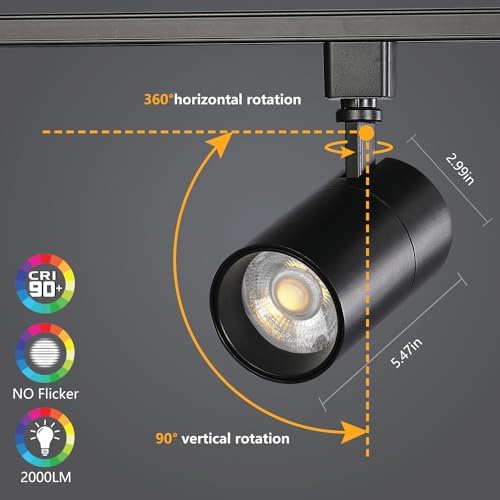 3-Color Track Lighting 20W