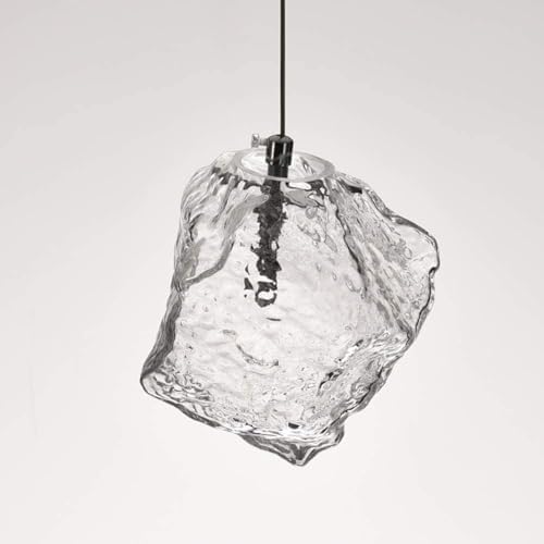 Modern Minimalist Spiral Long Chandelier Crystal Pendant Light