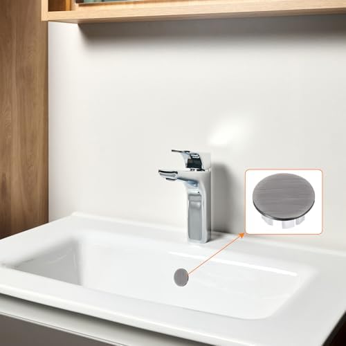 Versatile Copper Overflow Sink Trim 22mm Hole Easy Install Sturdy bathroom Sink Cover