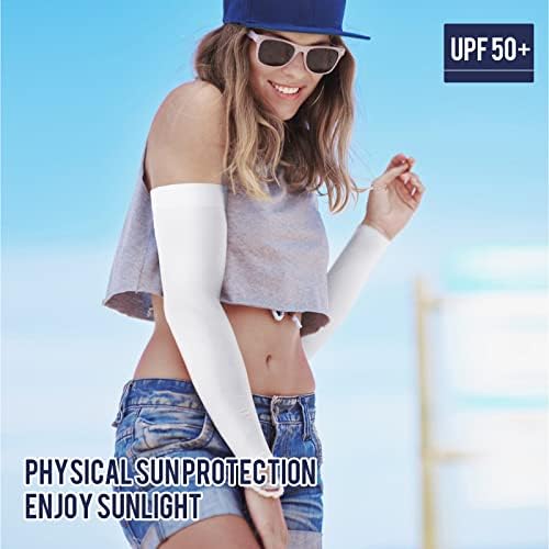 GOUNOD Sun Protection Cooling Compression Arm Sleeves for Men