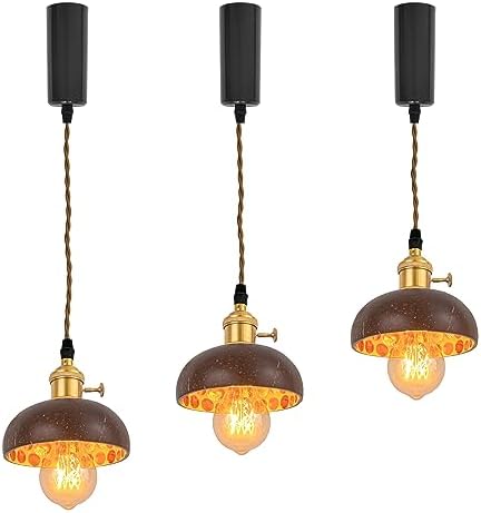 SKIVTGLAMP - Adjustable H-Type Copper Pendant Light