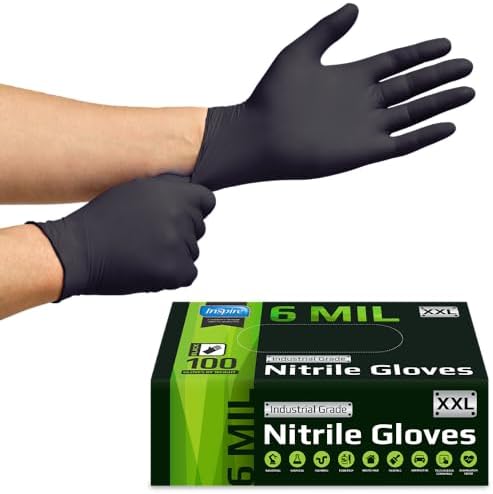 Sturdy Heavy-Duty Nitrile Gloves