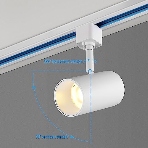 Durable 8-Pack Track Lighting Heads With 5 CCT Options