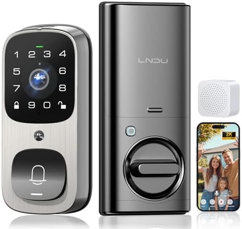 Experience the Future of Home Security - LNDUSmart Lock with Camera