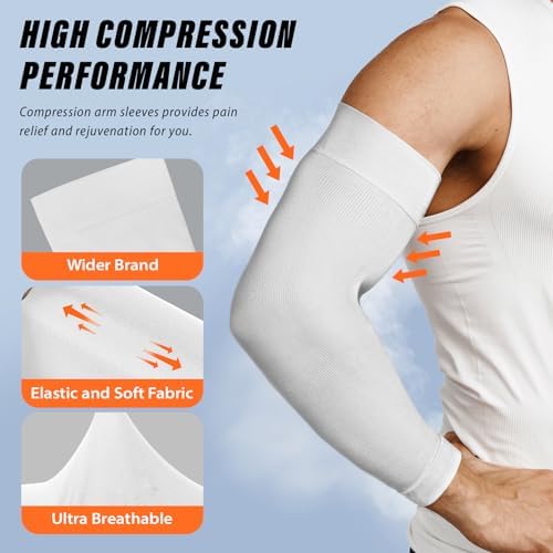 Keep Arms Strong with Compression Sleeves
