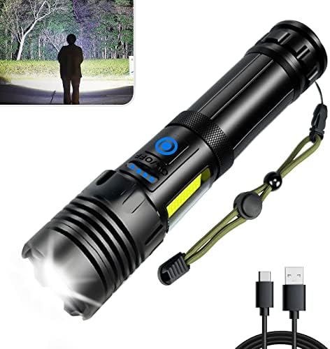 LidoumaiEC Rechargeable High-Lumens Flashlight