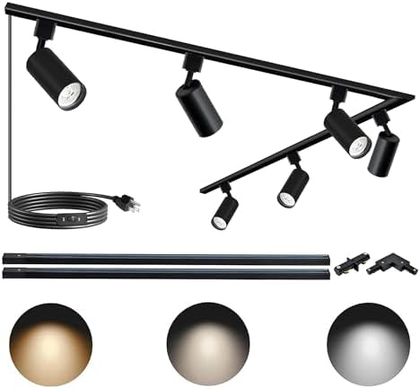 Plug In 3CCT Track Lighting Complete Kit