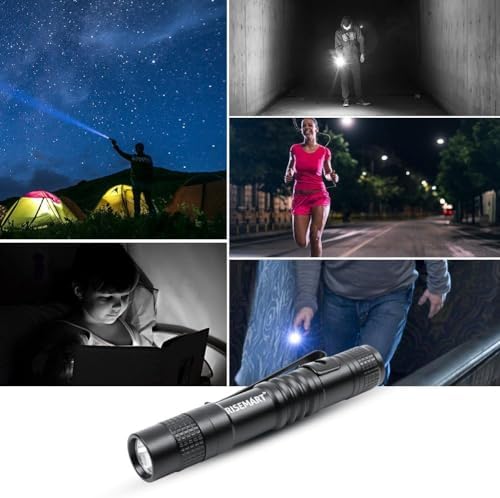 Ultra Bright 100 Lumens Mini Flashlight with Clip
