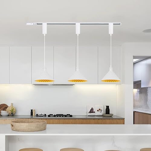 Versatile J-Type Track Pendant Lighting