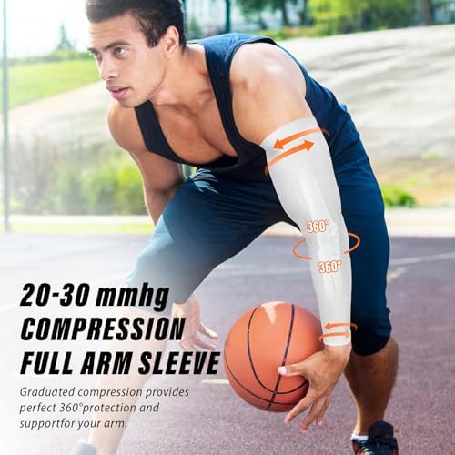 Keep Arms Strong with Compression Sleeves