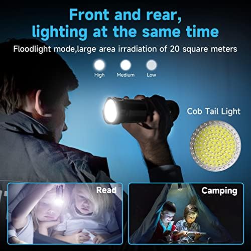 Powerful High-Brightness Rechargeable Flashlight
