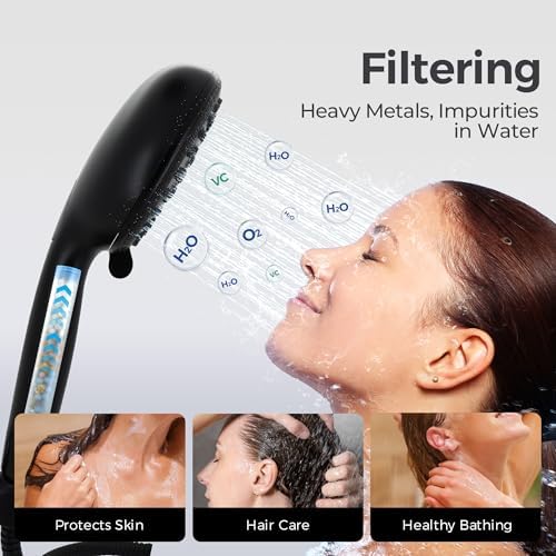 VANCOCO Premium Handheld shower head for Families