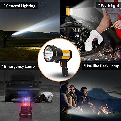 GEPROSMA Super Bright Rechargeable Spotlight