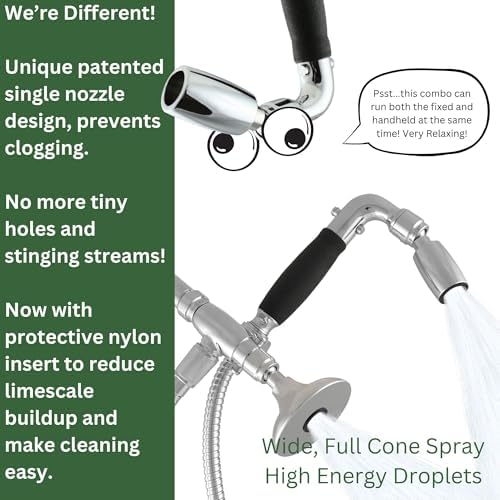High Sierra Handheld 4-Way Showers