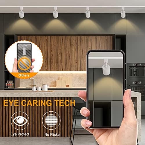 VANoopee 16-Light LED Track Lighting Kit