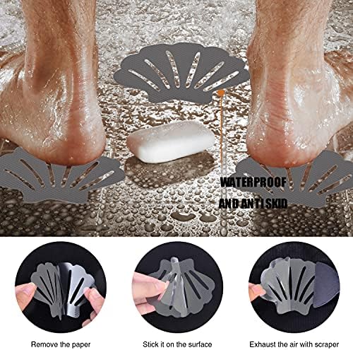 No Slip Bathtub Stickers Set 24 Piece