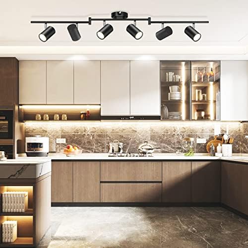 Modern 6-Light Track Lighting Kit