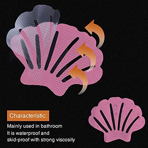 Non-Slip Bathtub Stickers 24PCS Shell Safety
