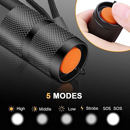 MODOAO 3-Pack Bright Flashlights