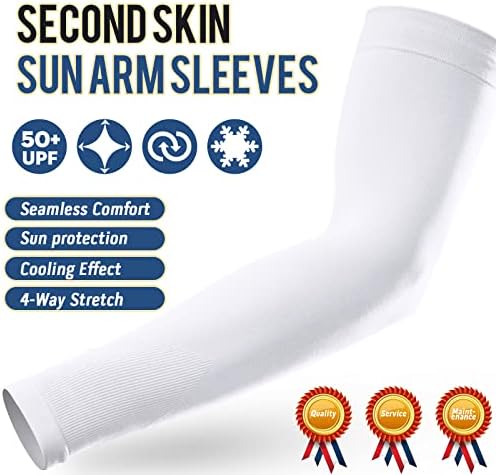 GOUNOD Sun Protection Cooling Compression Arm Sleeves for Men