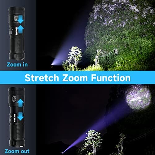 Powerful High-Brightness Rechargeable Flashlight