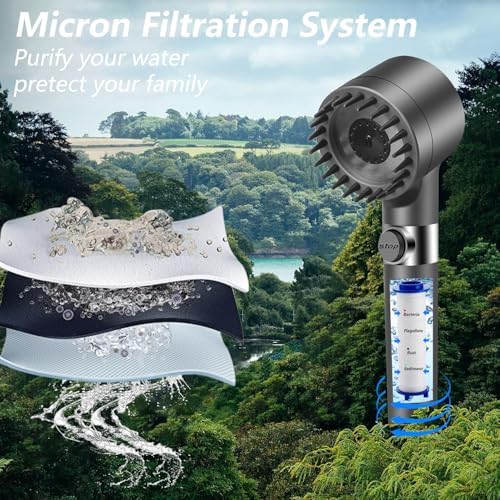 High Pressure Shower Head for Hard Water