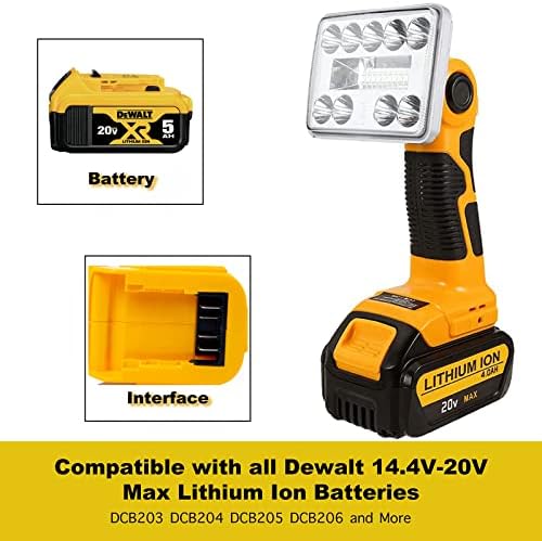 1000LM LED Worklight with Adjustment Charge