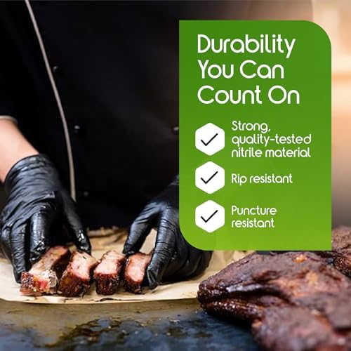 Sturdy Heavy-Duty Nitrile Gloves
