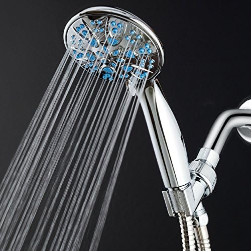 AquaDance 5514 Handheld Showerhead with 6 Settings and Microban Protection