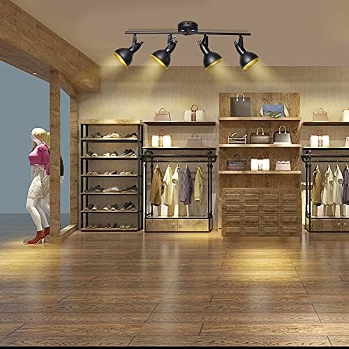 HiBay 4-Light Tracks Adjustable Adjustable Ceiling Light