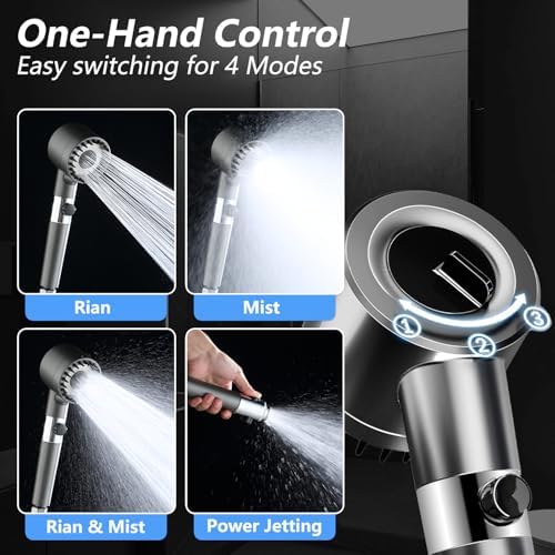 High Pressure Shower Head for Hard Water