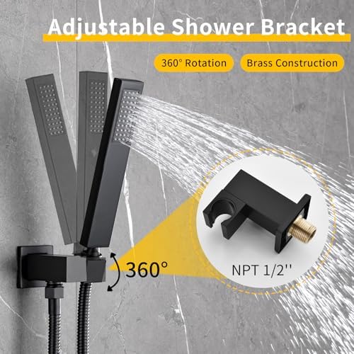 Luxury Brass Showers Adjustable Self-Cleaning 100 Satisfaction