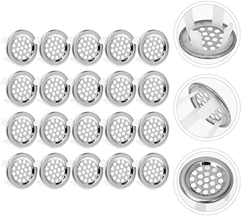 Garneck Stainless Steel Sink Overflow Covers