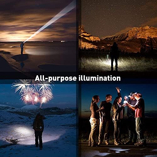 MODOAO 3-Pack Bright Flashlights