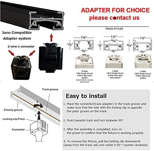 Adjustable Track Pendant Light