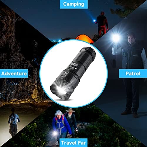Powerful High-Brightness Rechargeable Flashlight