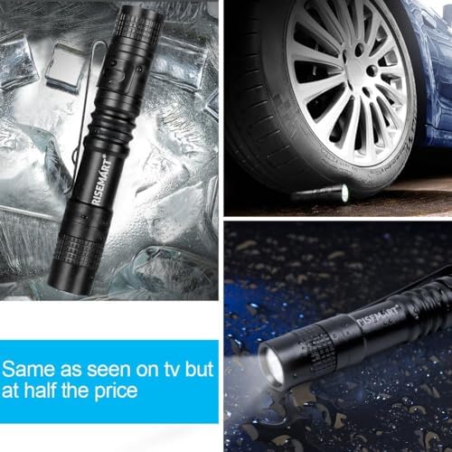 Ultra Bright 100 Lumens Mini Flashlight with Clip