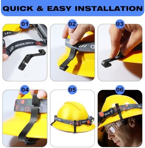 24-Piece LED Hard_hat Light Clips
