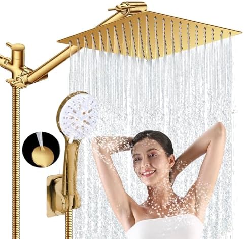 10 High-Pressure Rain Shower Head