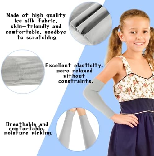 Kids UV Protection Arm Sleeves Cool and Thin