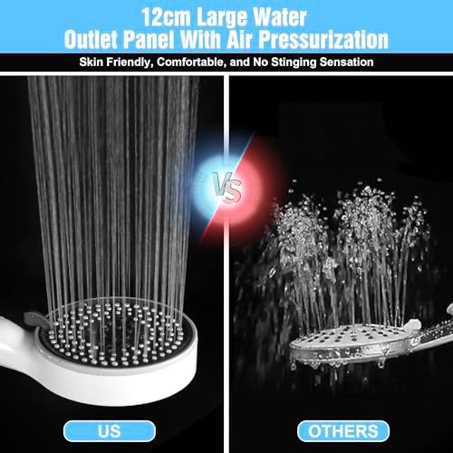Moisturizing Handheld shower head set designed for a perfect showering experience